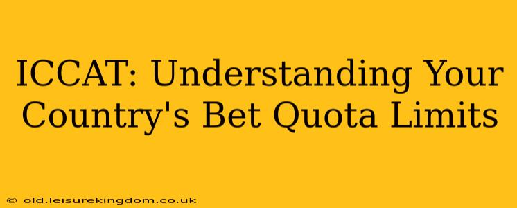 ICCAT: Understanding Your Country's Bet Quota Limits