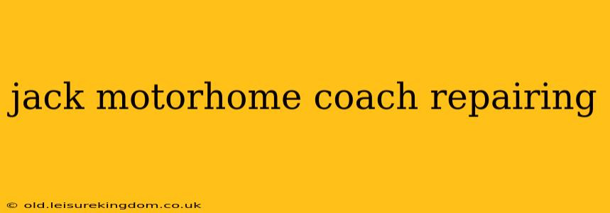 jack motorhome coach repairing