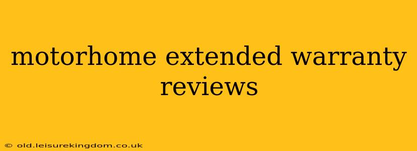 motorhome extended warranty reviews