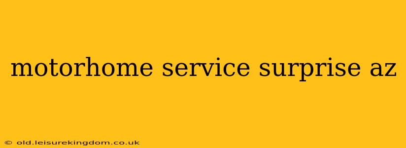 motorhome service surprise az